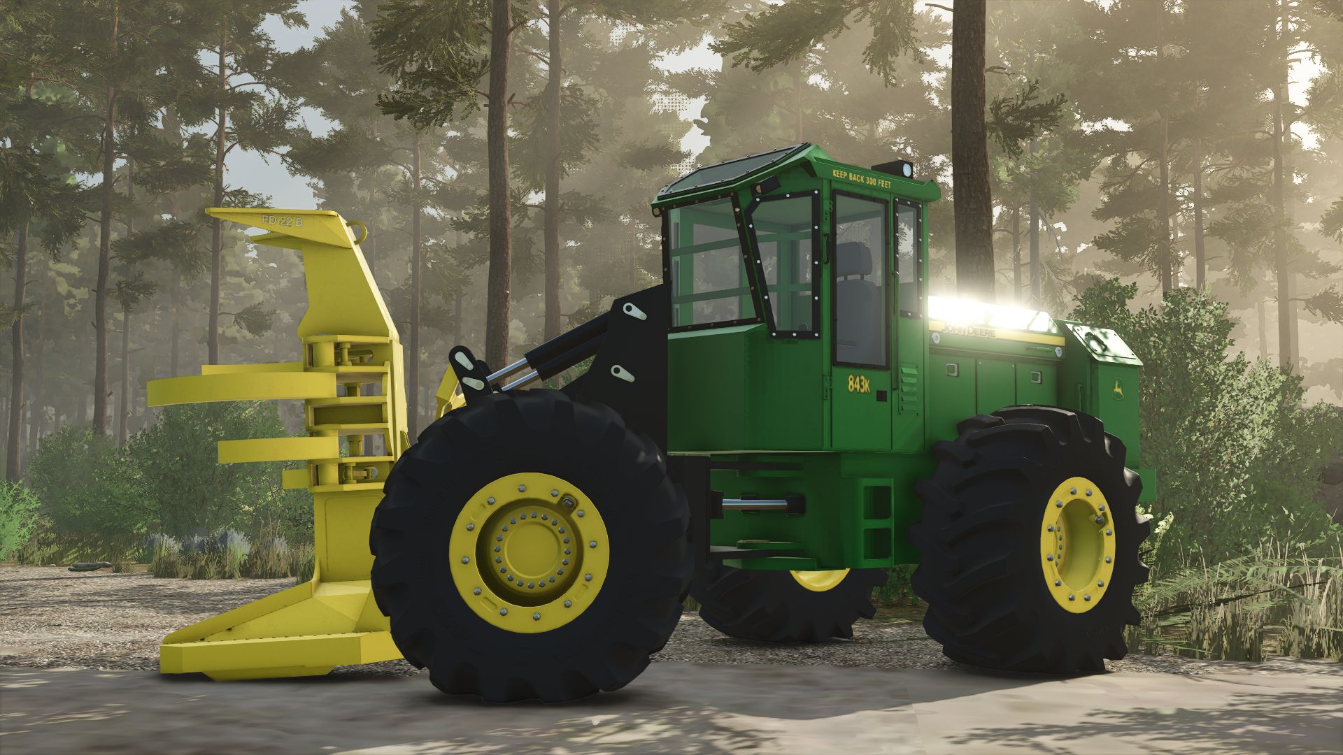 John Deere 843K