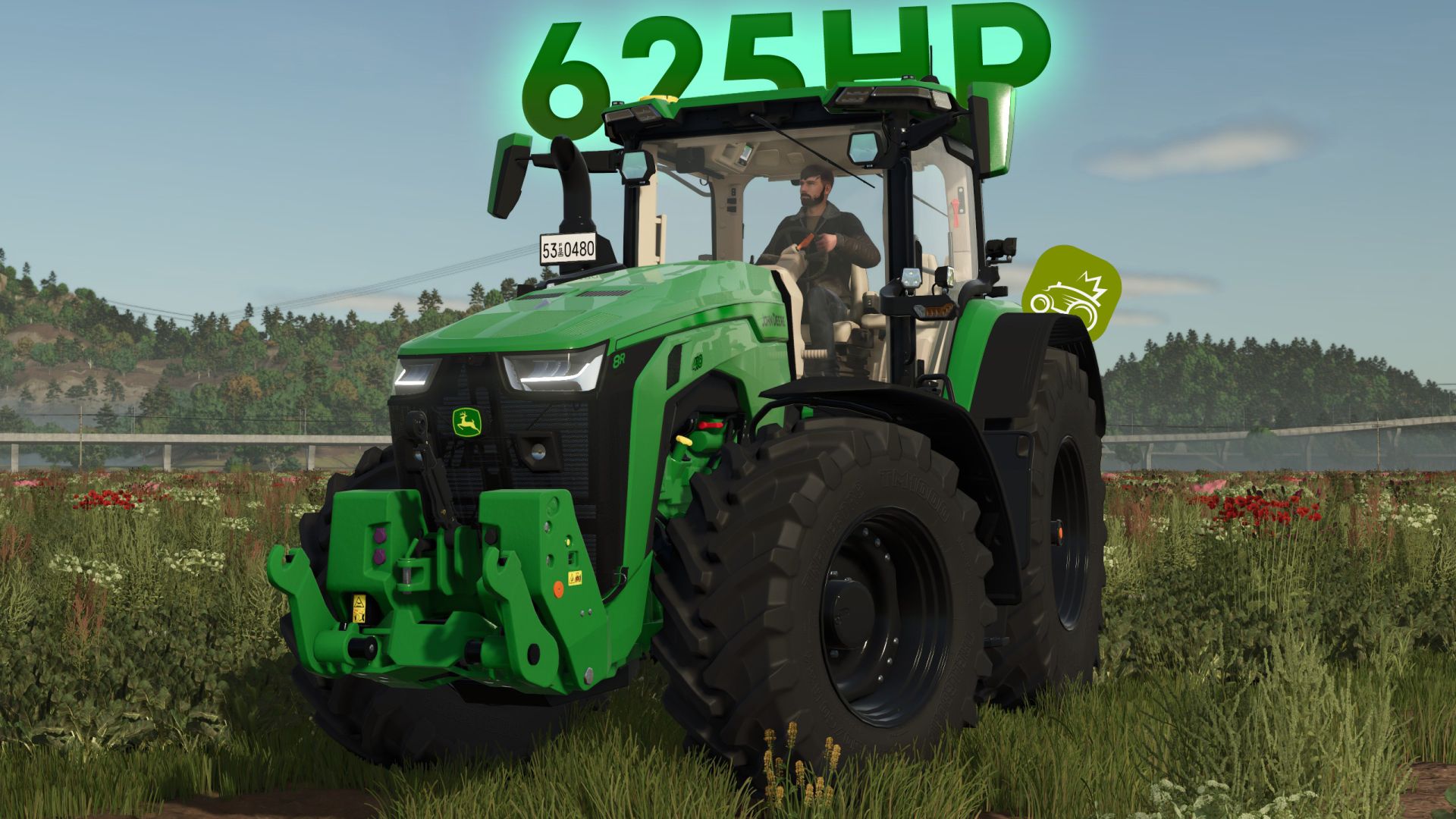 John Deere 8R (625hp)