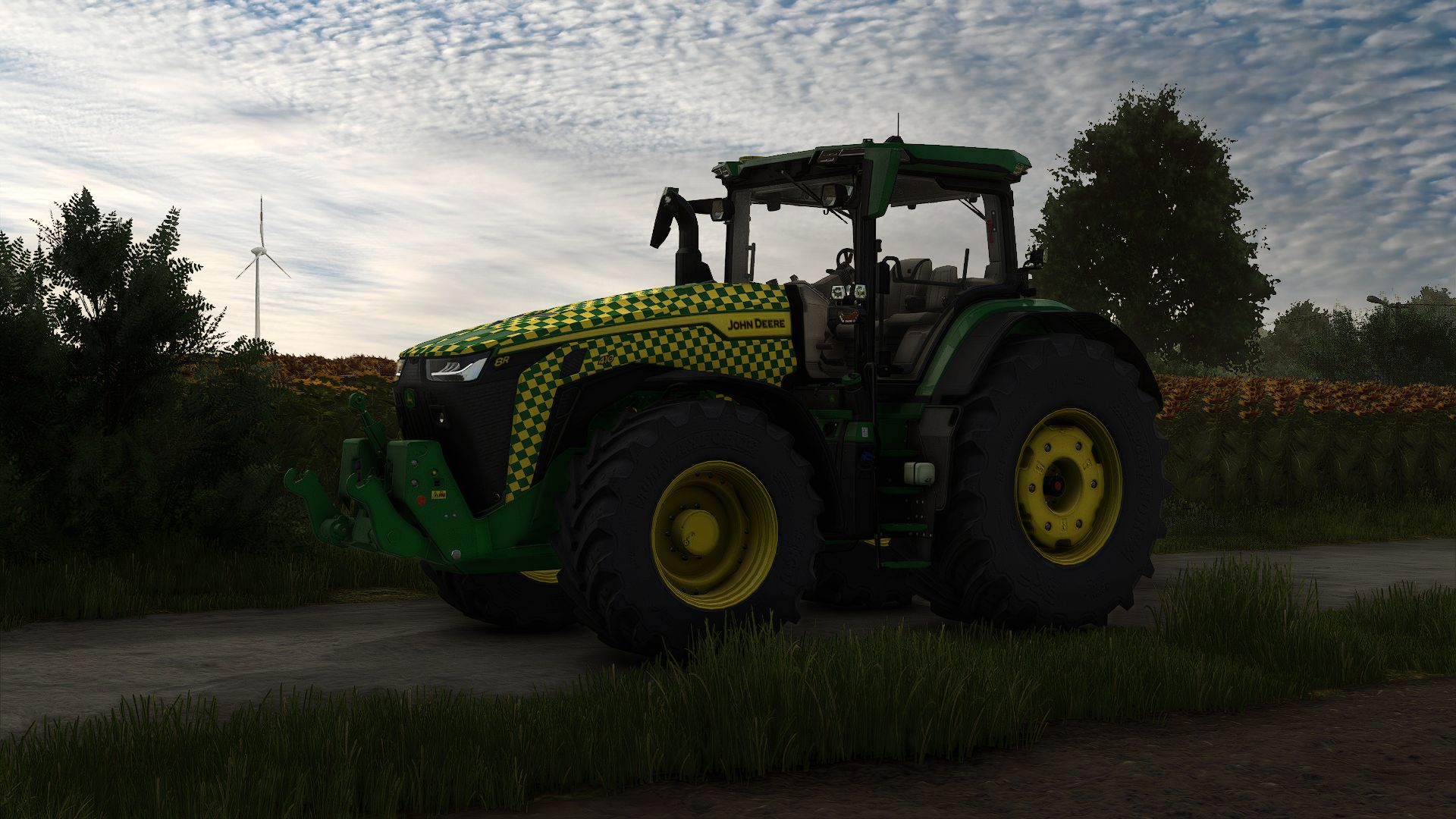 John Deere 8R Agrosharing