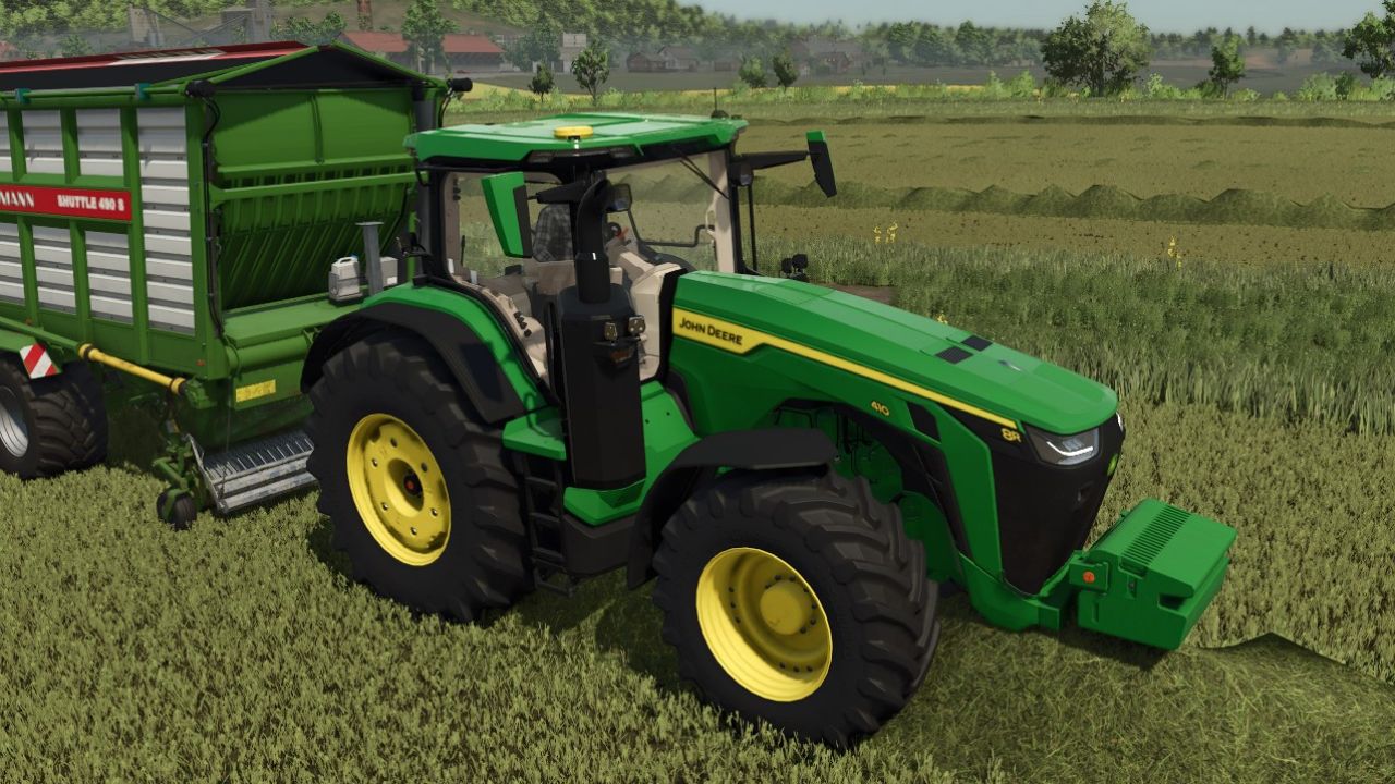 John Deere 8R Chiptuned