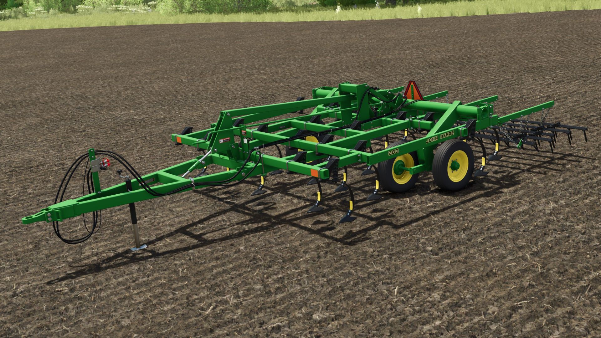 John Deere 980 çekilir tip pulluk