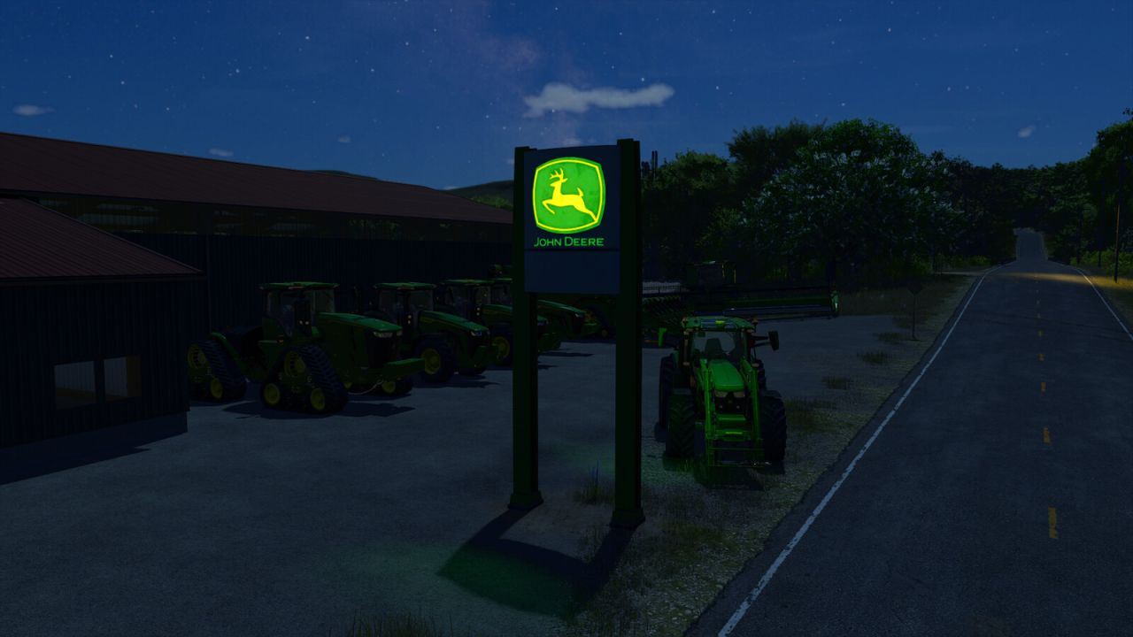 John Deere Dealer Sign