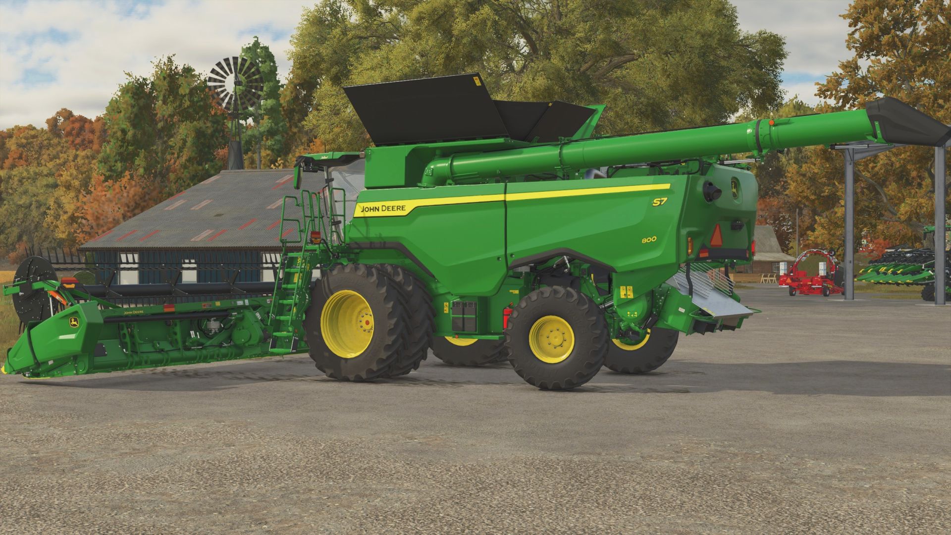 John Deere S7 (configurazioni pneumatici)