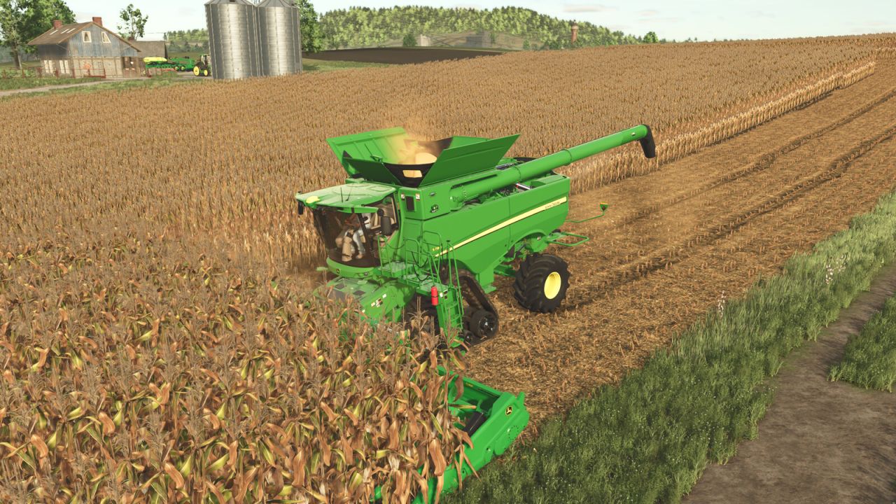 Серия John Deere S700 Комбинирует