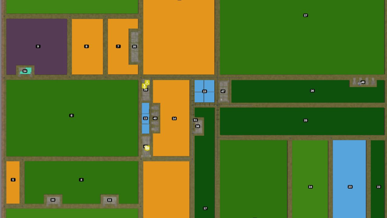 Juotca Flat Map Empty 16X