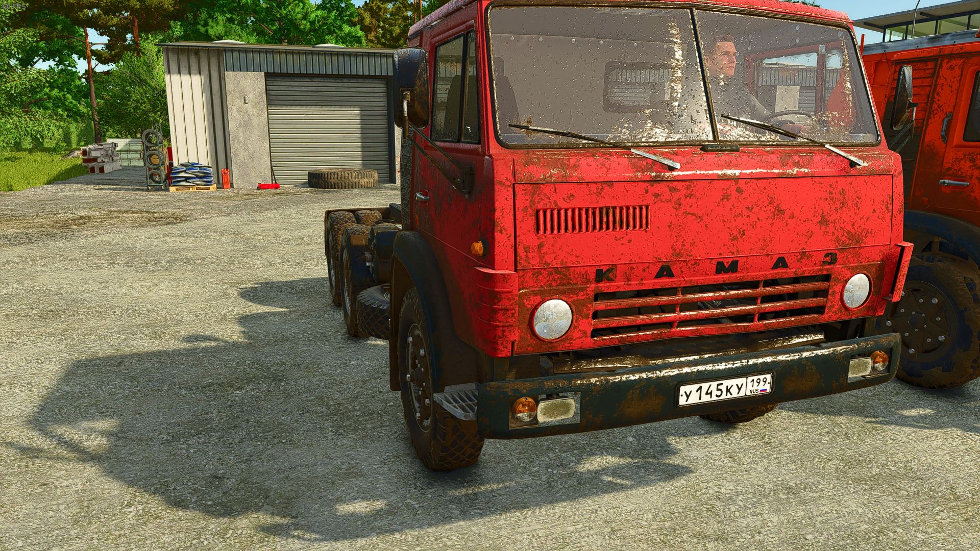 KAMAZ tractor