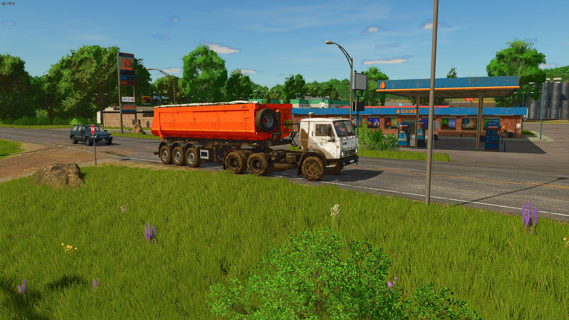 KAMAZ tractor