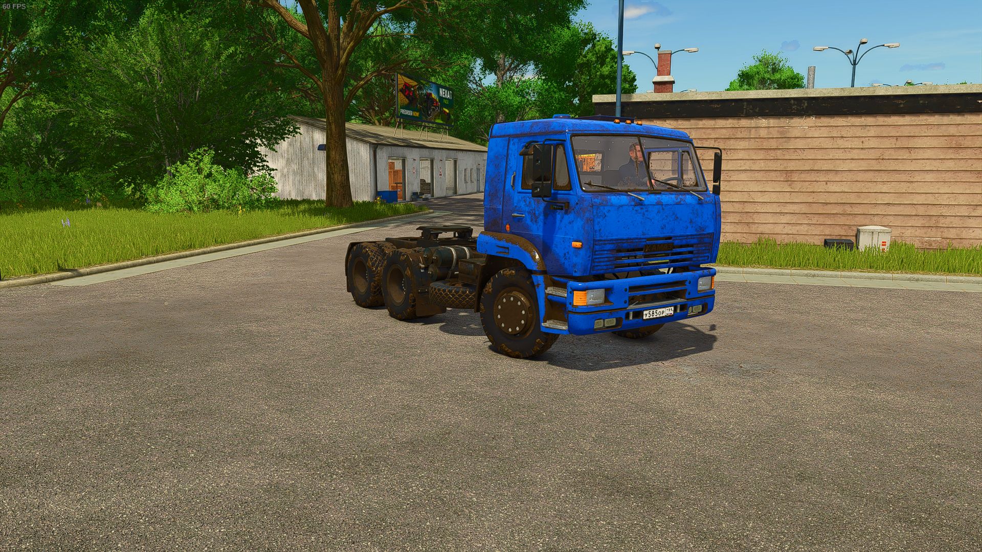 KAMAZ tractor