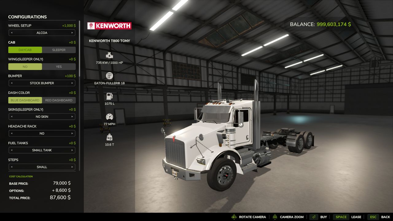 Kenworth T800 Rework