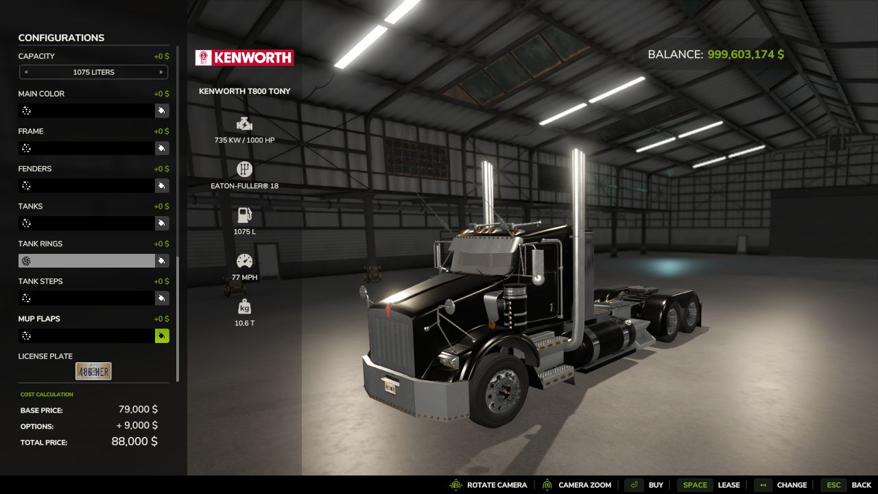 Kenworth T800 Rework