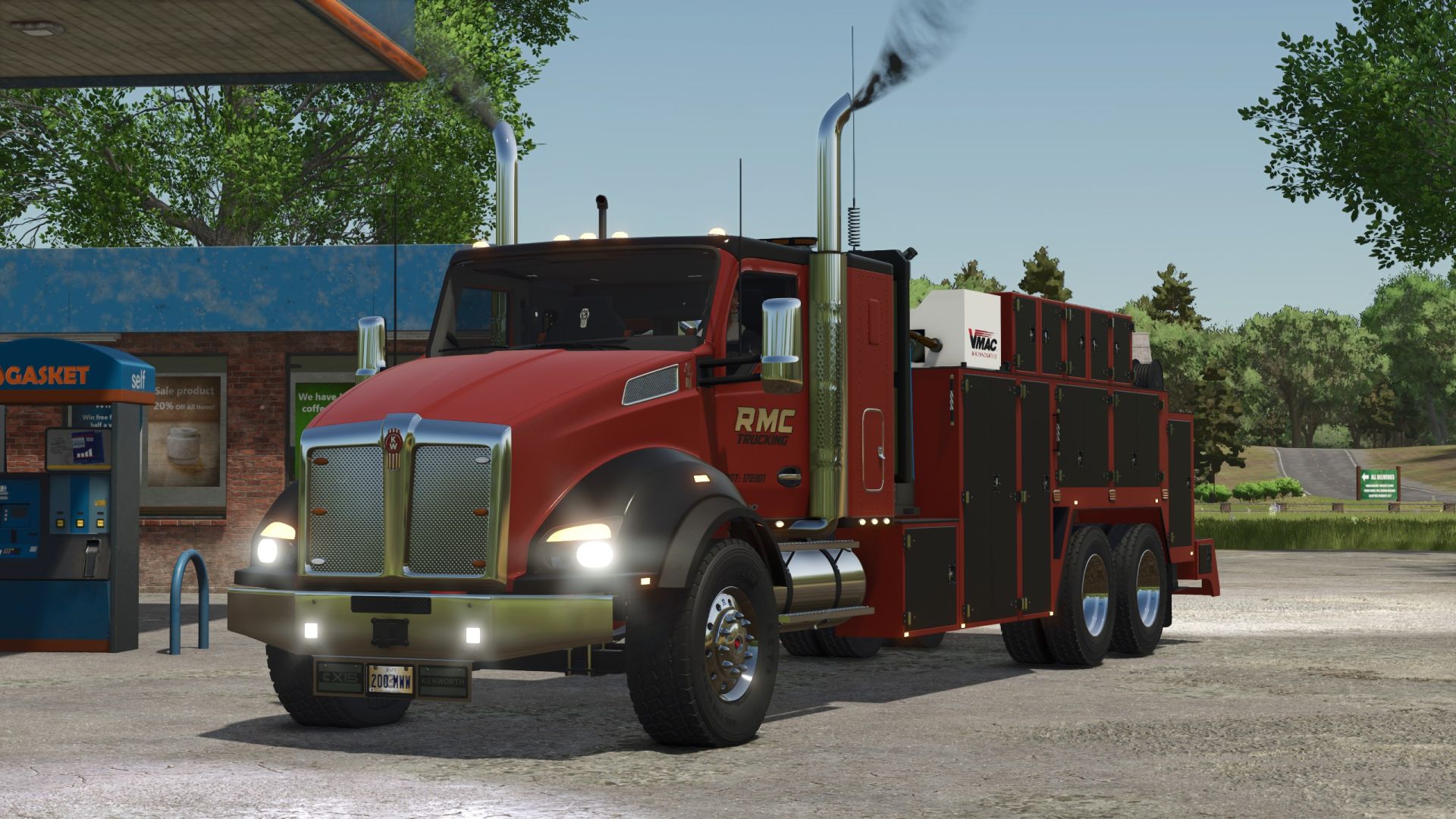 Camion service Kenworth T880