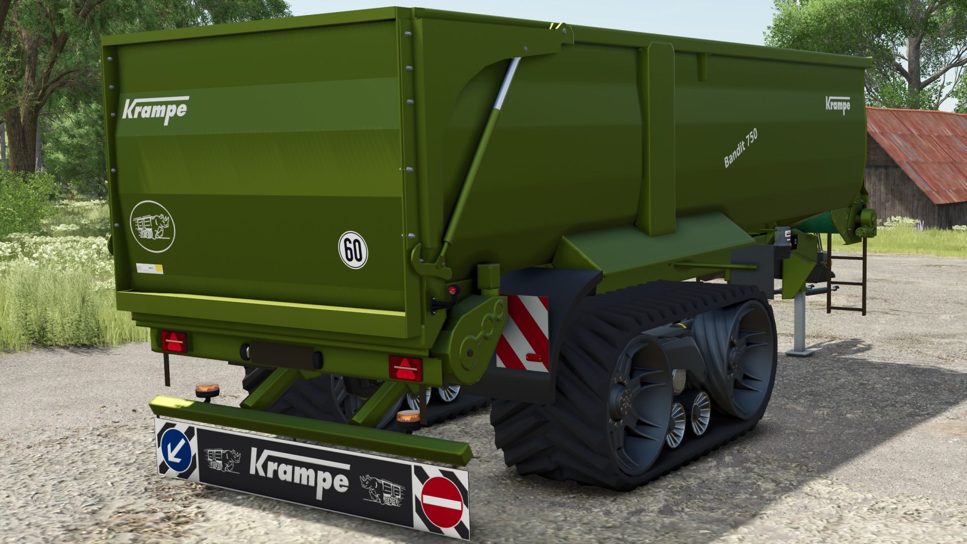 Krampe Bandit 750 TerraTrac WobbyTec -