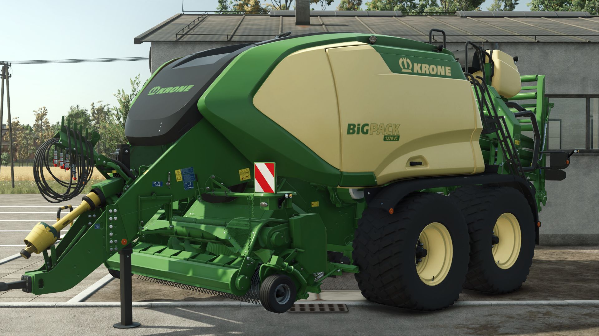 Krone BiG Pack 1270 FS25 - KingMods