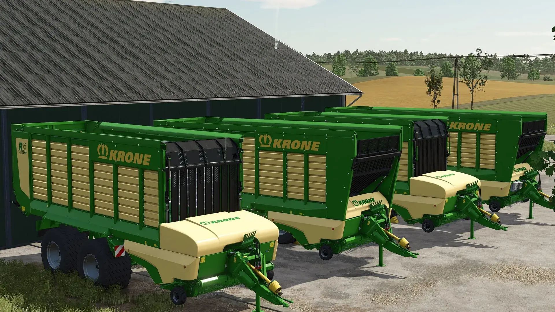 Krone RX und MX Pack