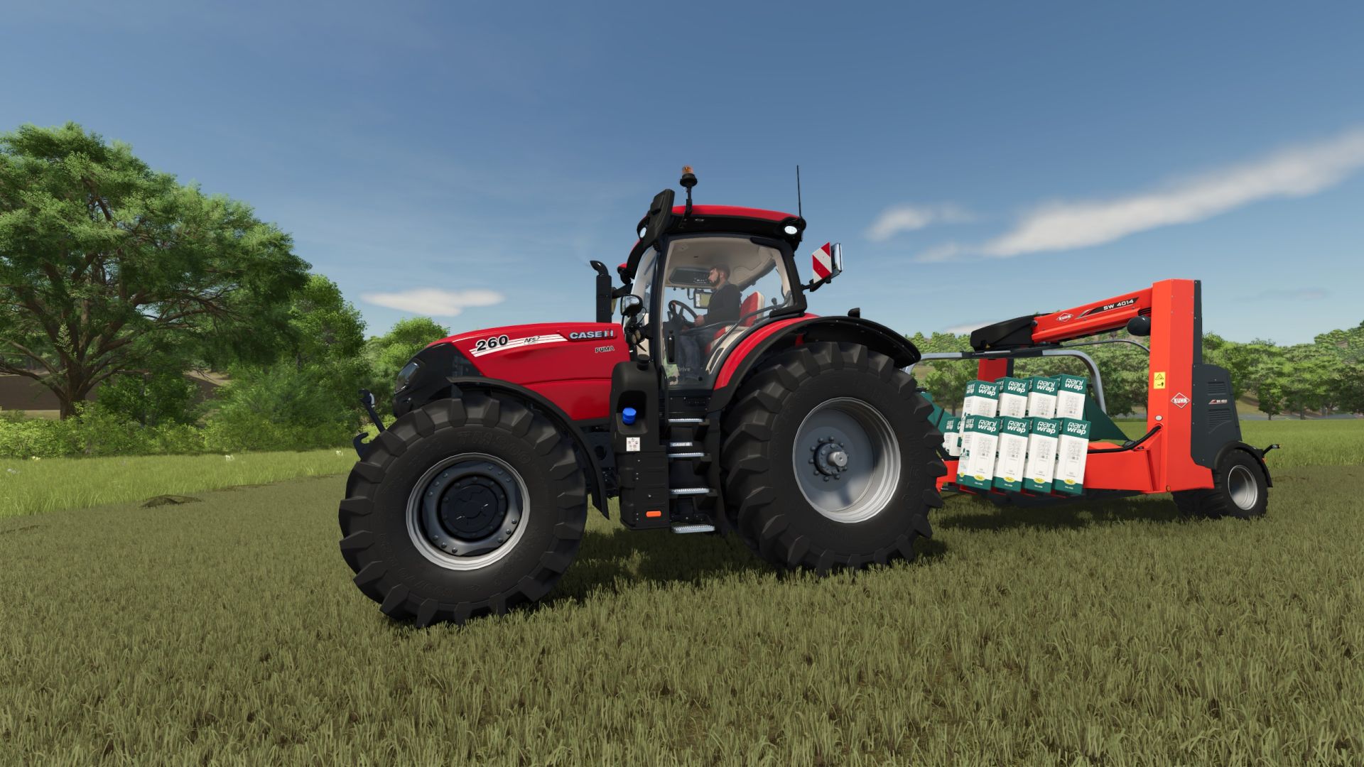 Krone VariPack Pre-Chamber + Kuhn SW (FAST WRAPPING)