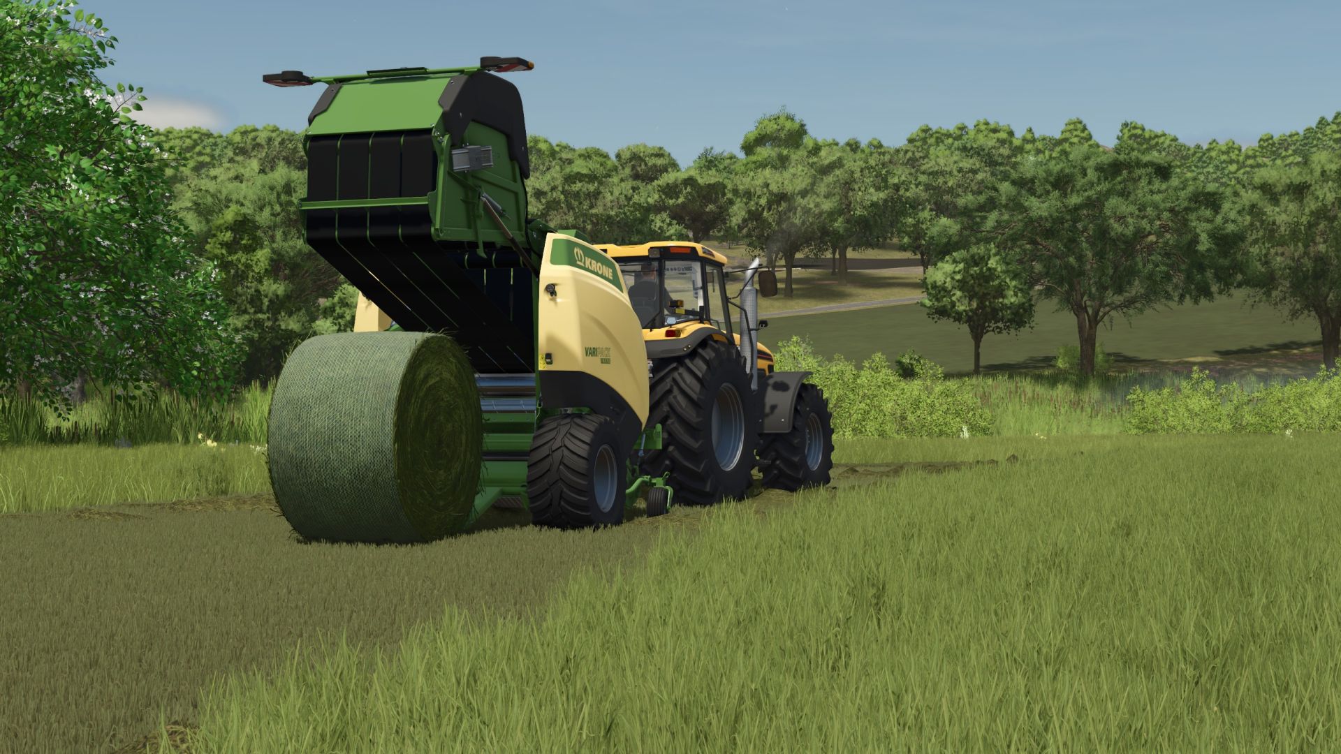 Krone VariPack Pré-chambre + Kuhn SW (EMBALLAGE RAPIDE)