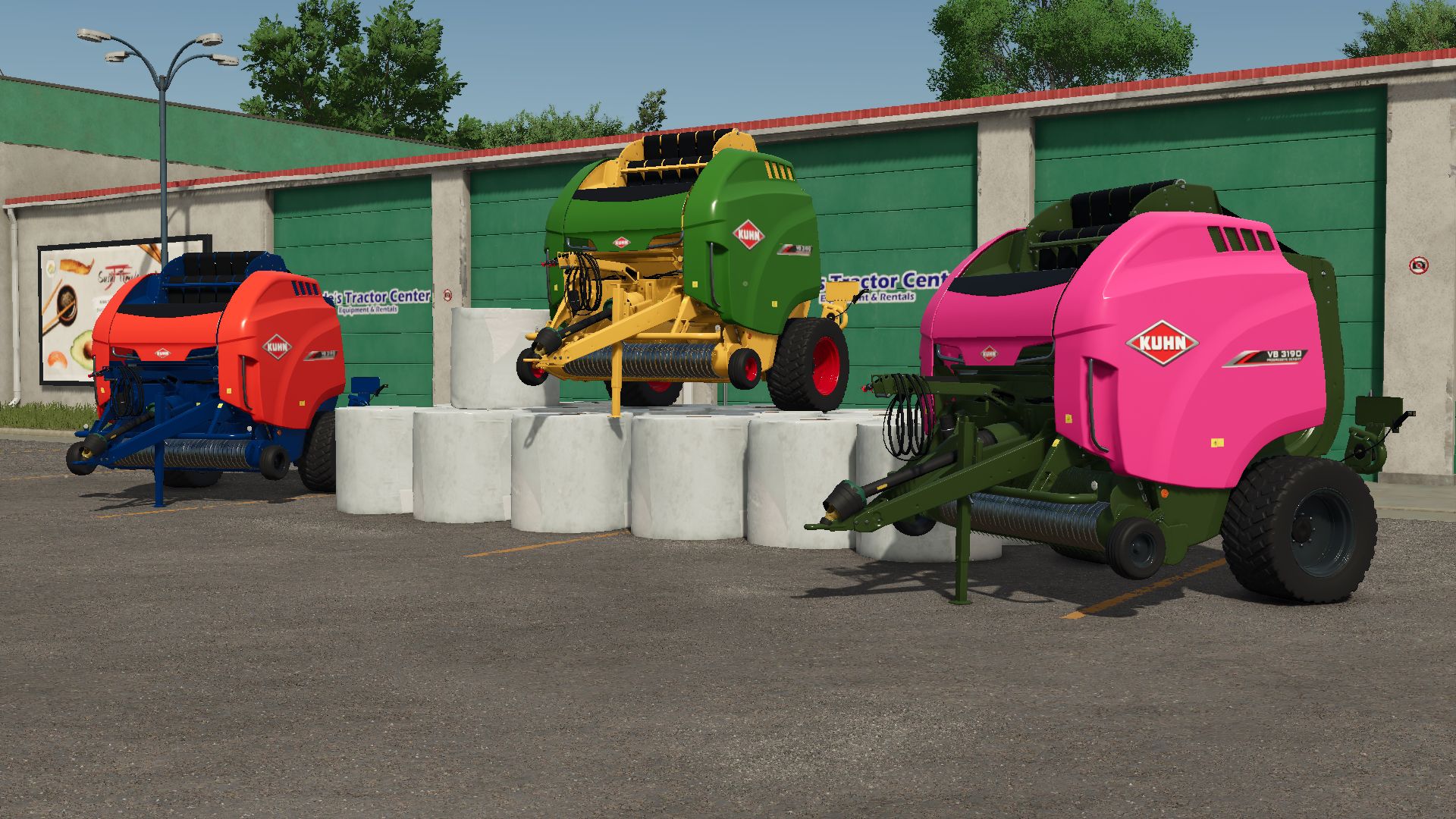 Kuhn VB 3190 Toilet Paper Baler FS25 - KingMods