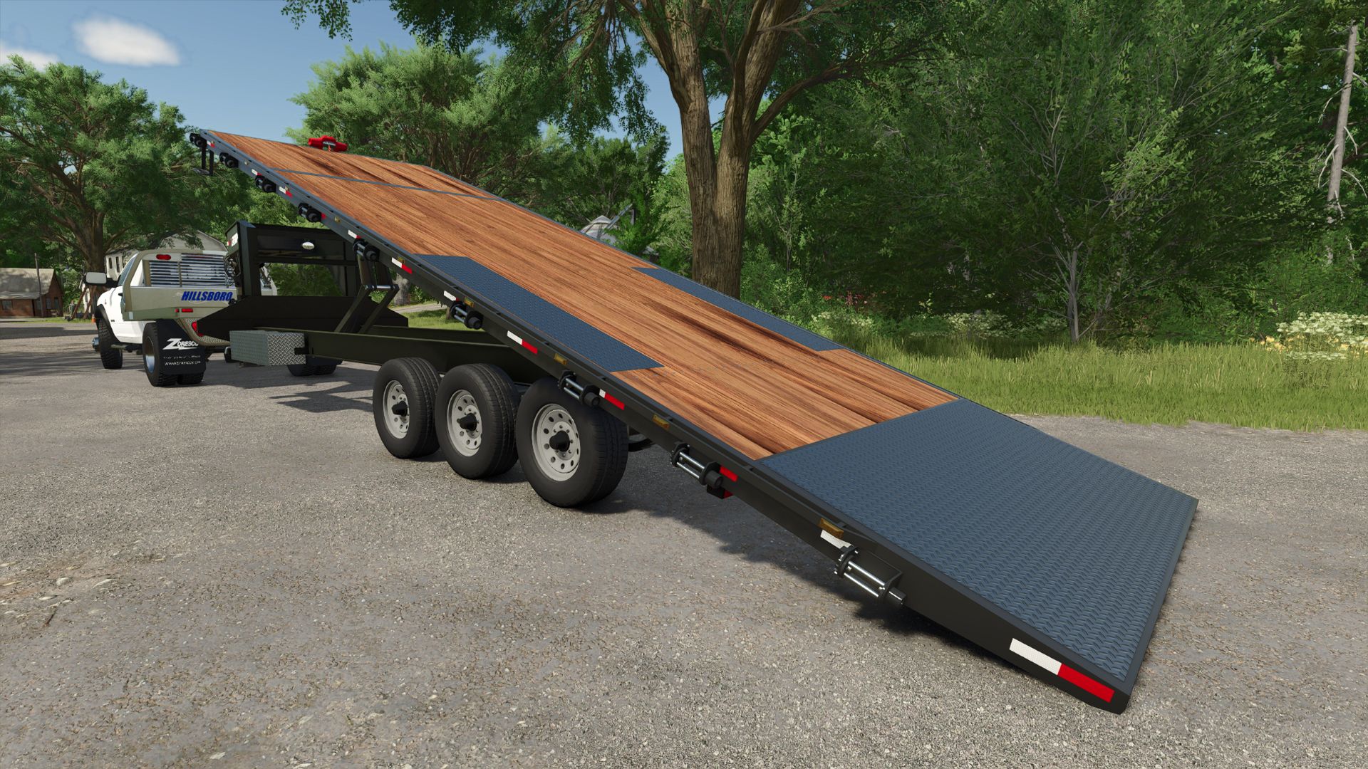 Lamar Gooseneck trailer