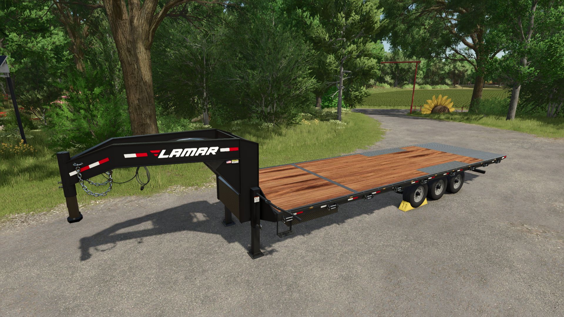 Lamar zwanenhalstrailer