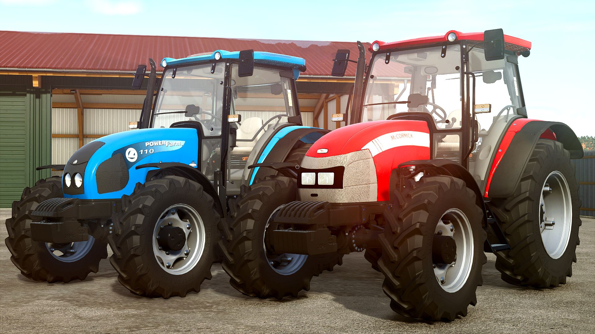 Landini PowerFarm 110 & McCormick C105 MAX