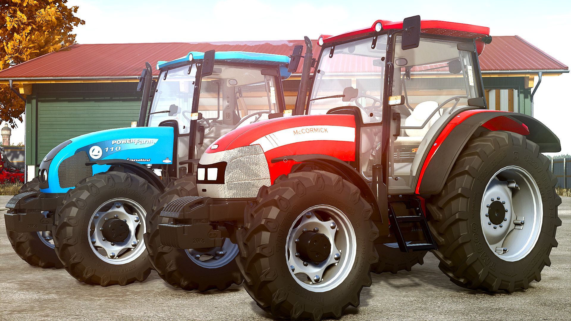 Landini PowerFarm 110 & McCormick C105 MAX