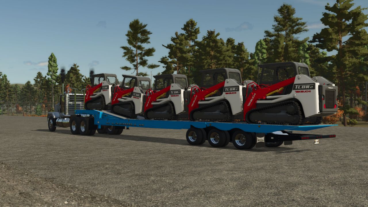 Landoll 930E & 950E Travel Tail Trailer