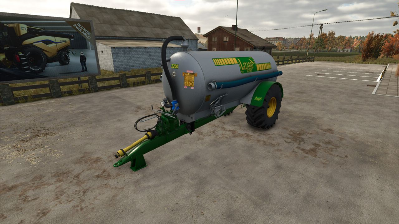 Hagedis 2200G slurry tanker