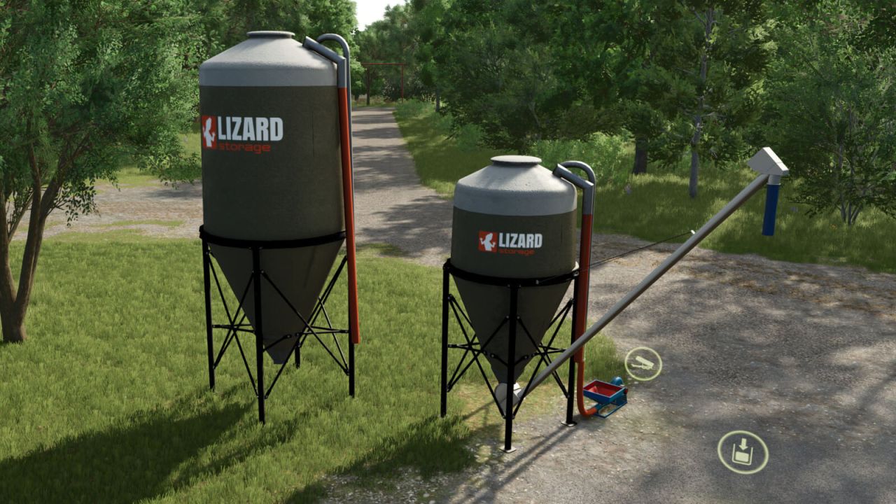 Lizard GFK Silo