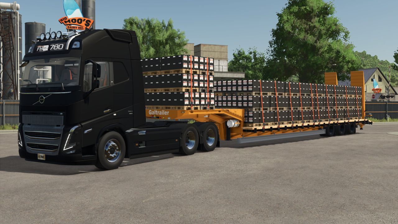 Low Loader Galtrailer