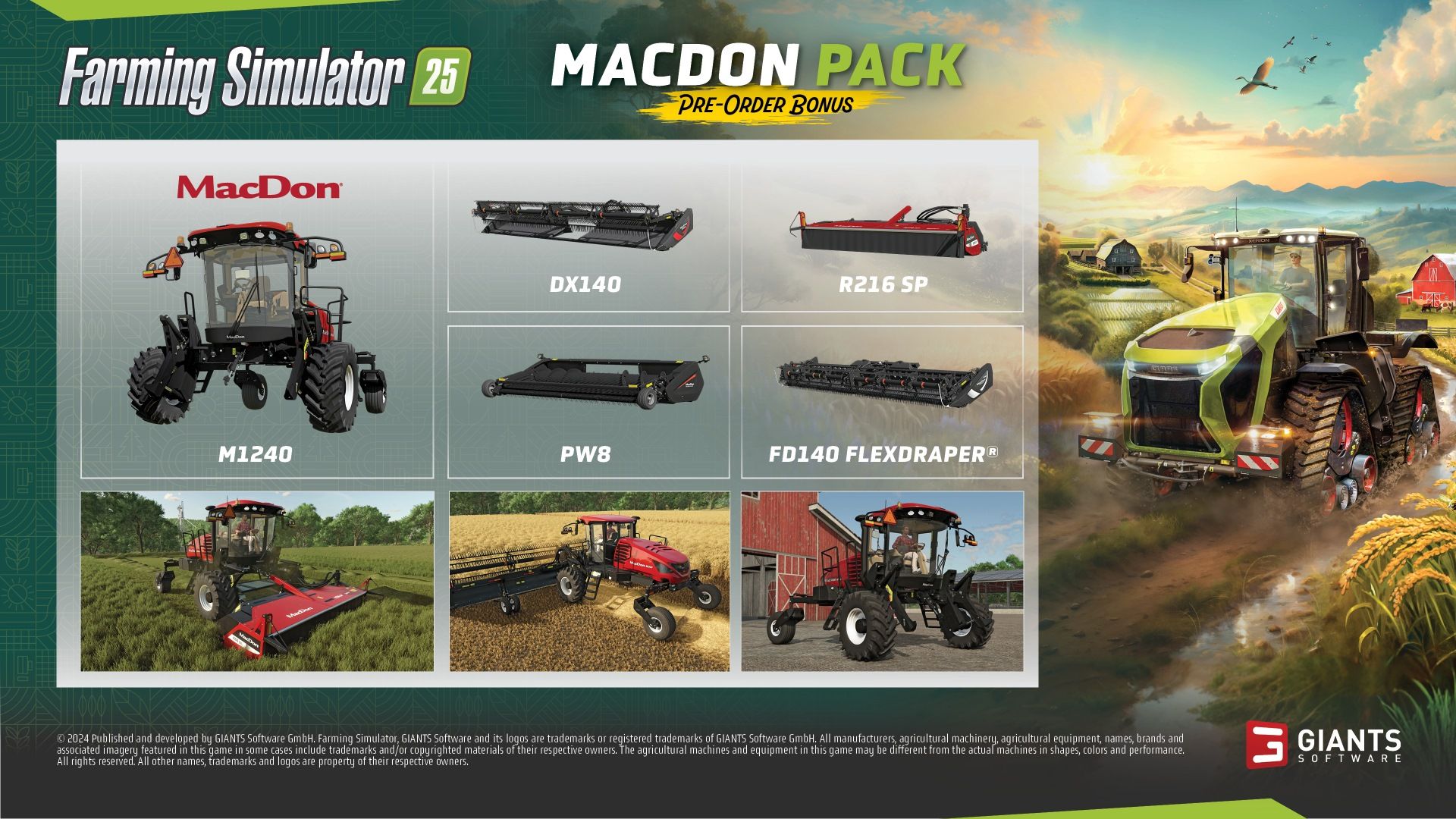 MacDon Pack