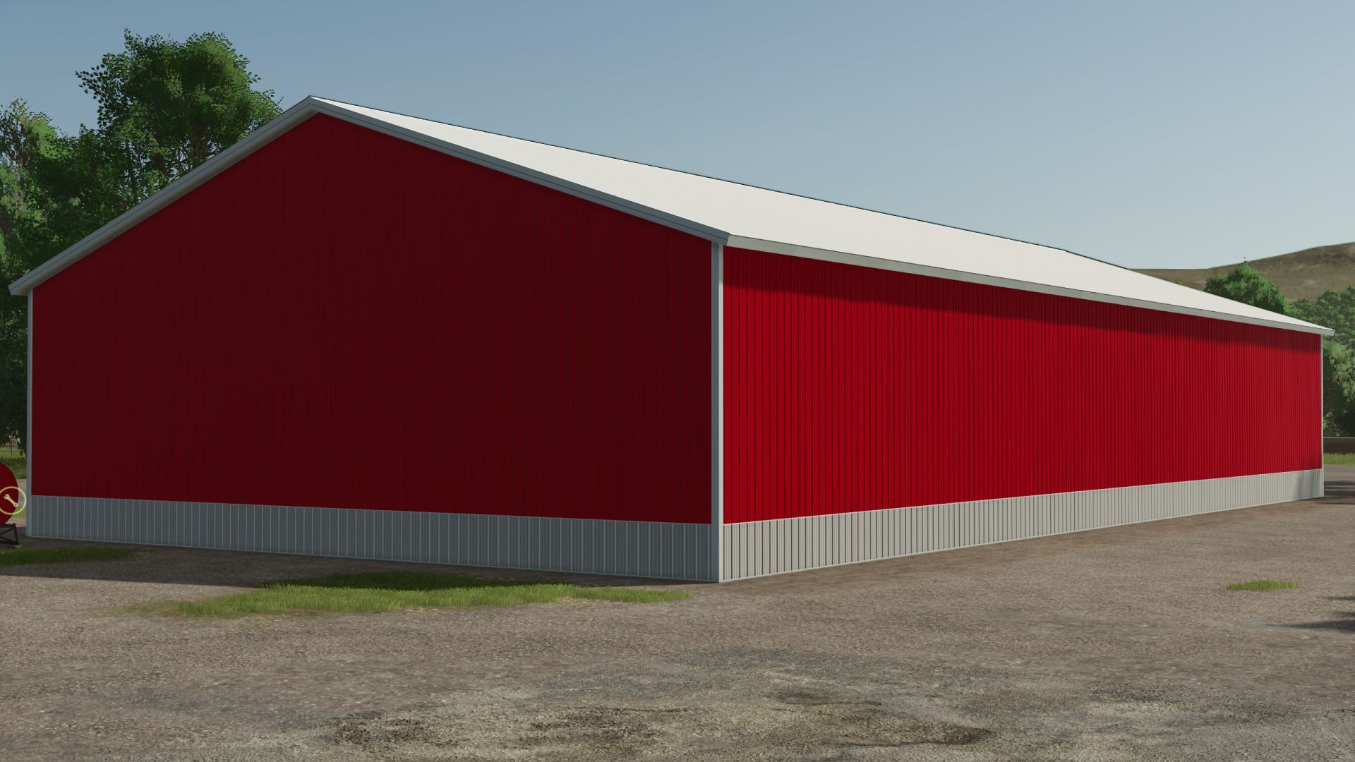 Machine shed in western Iowa