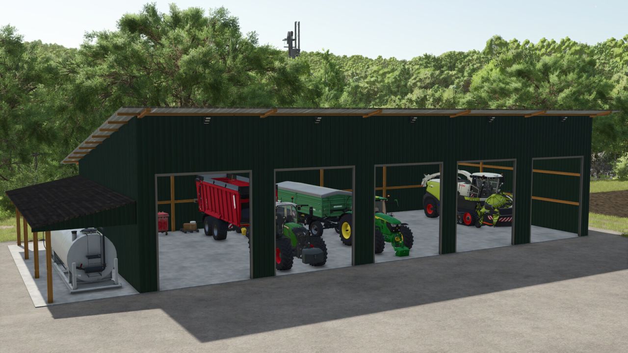 Machineshed With Gasstation