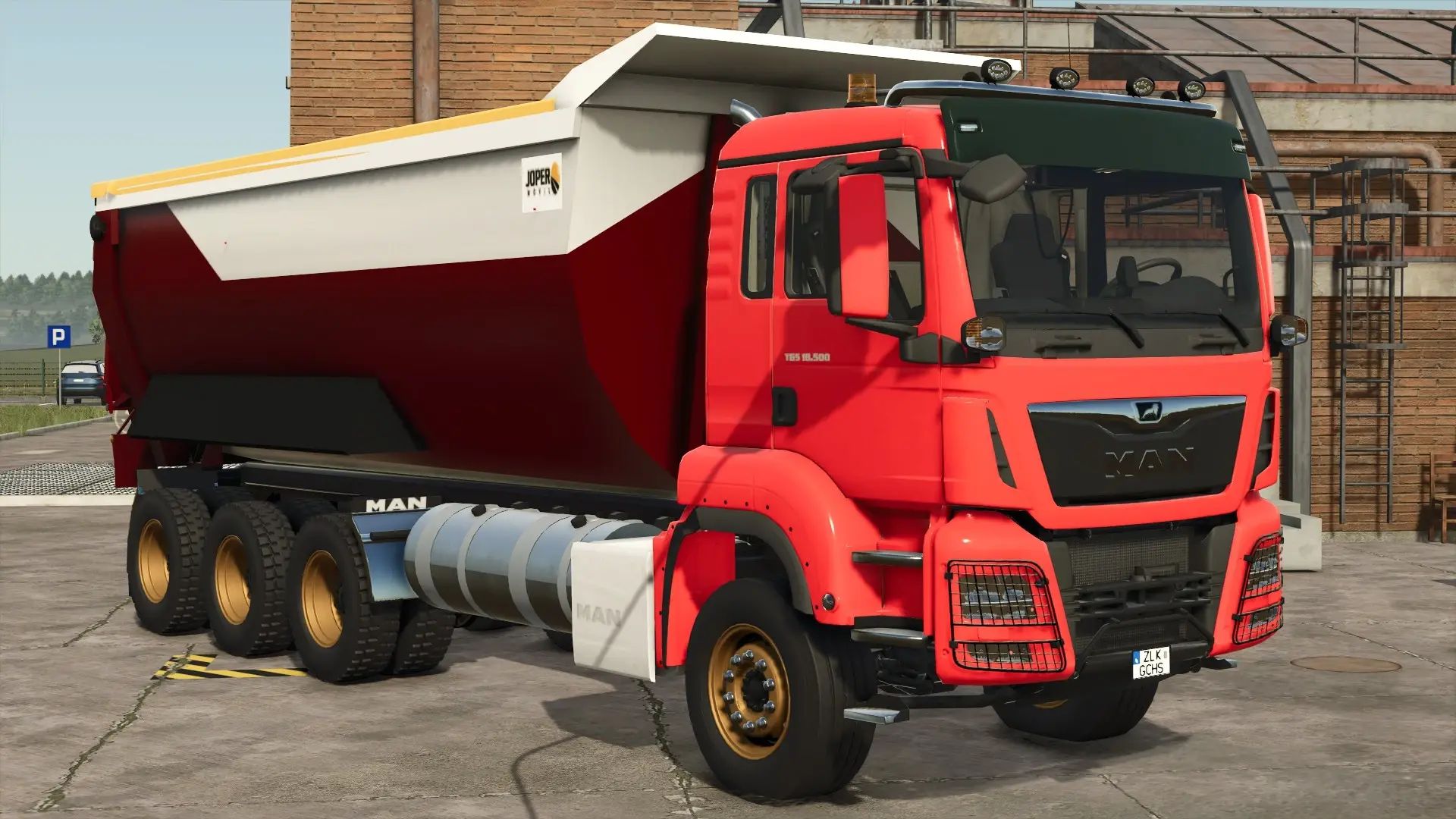 MAN TGS Dumper Truck