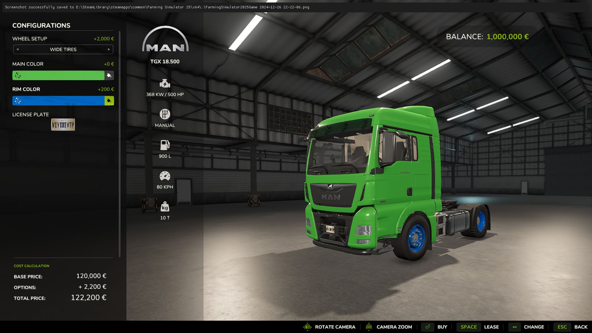 MAN TGX 18500