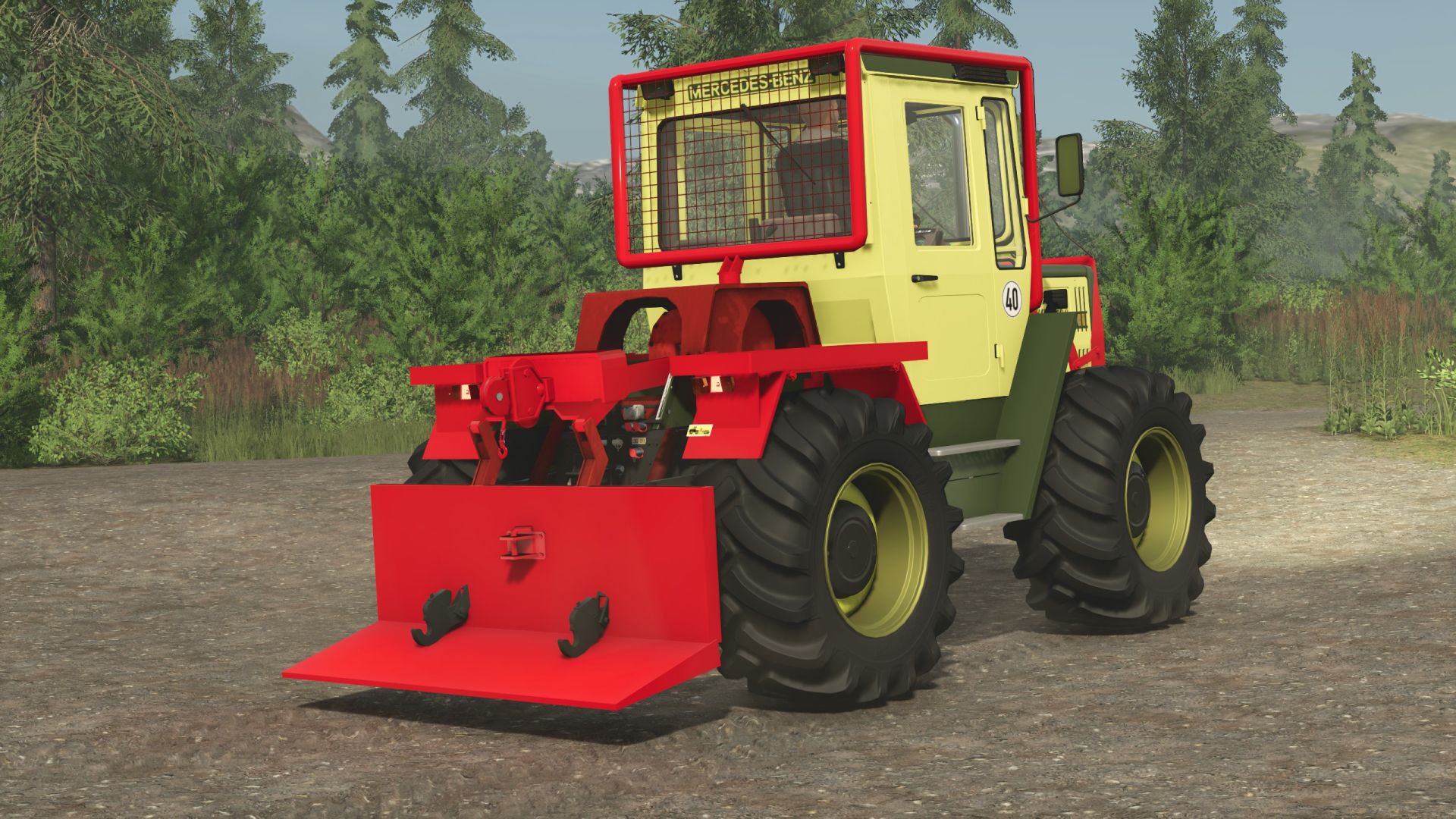 MB TRAC 440 Wald