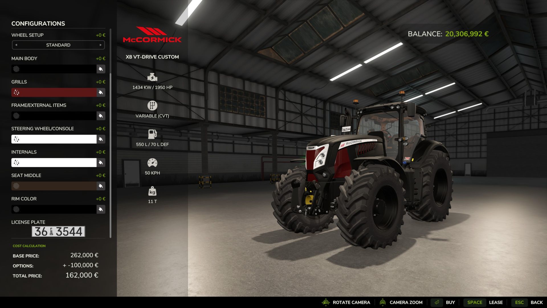 McCormick X8 VT-Drive Edit