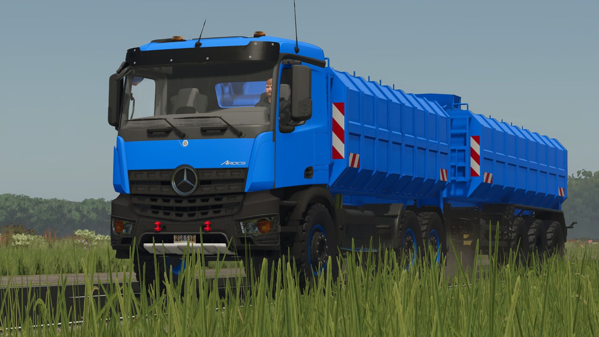 Mercedes Arocs milch transporter