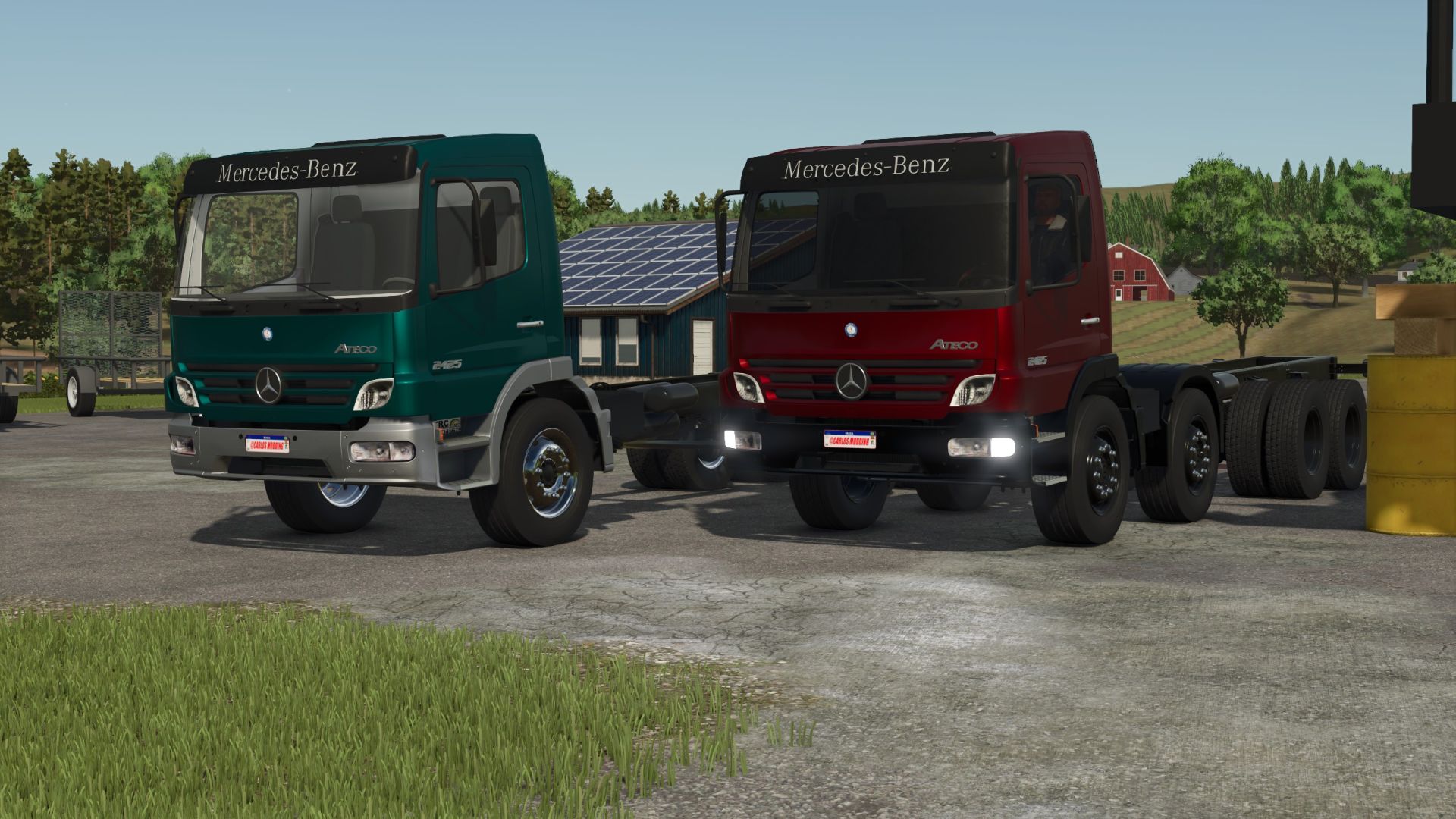 Mercedes Benz Atego 2425 6x4 & 8x4