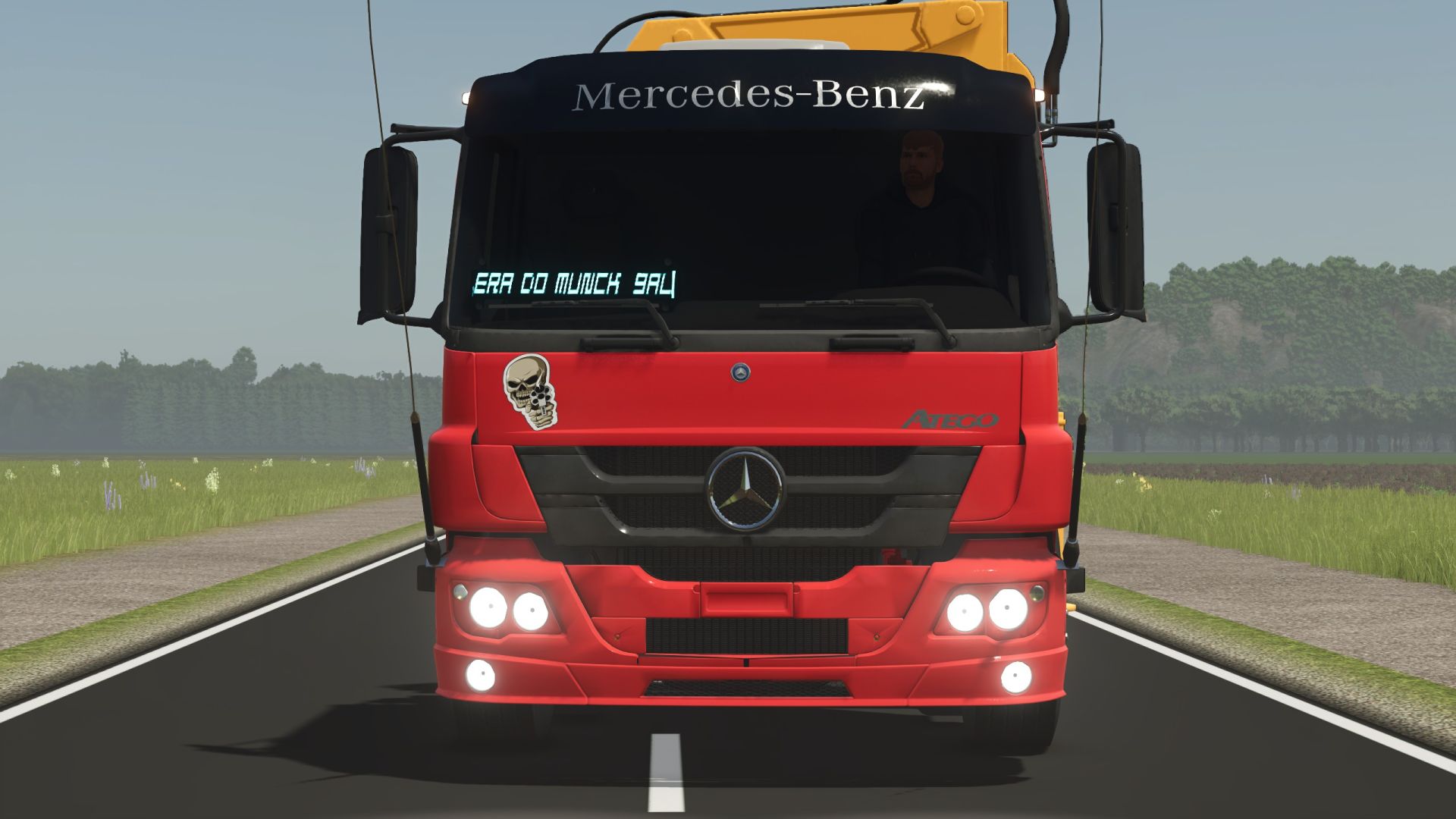 Mercedes Benz Atego Munck