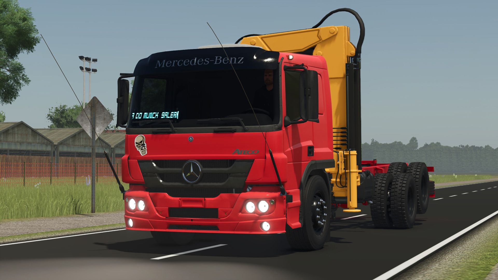 Mercedes Benz Atego Munck