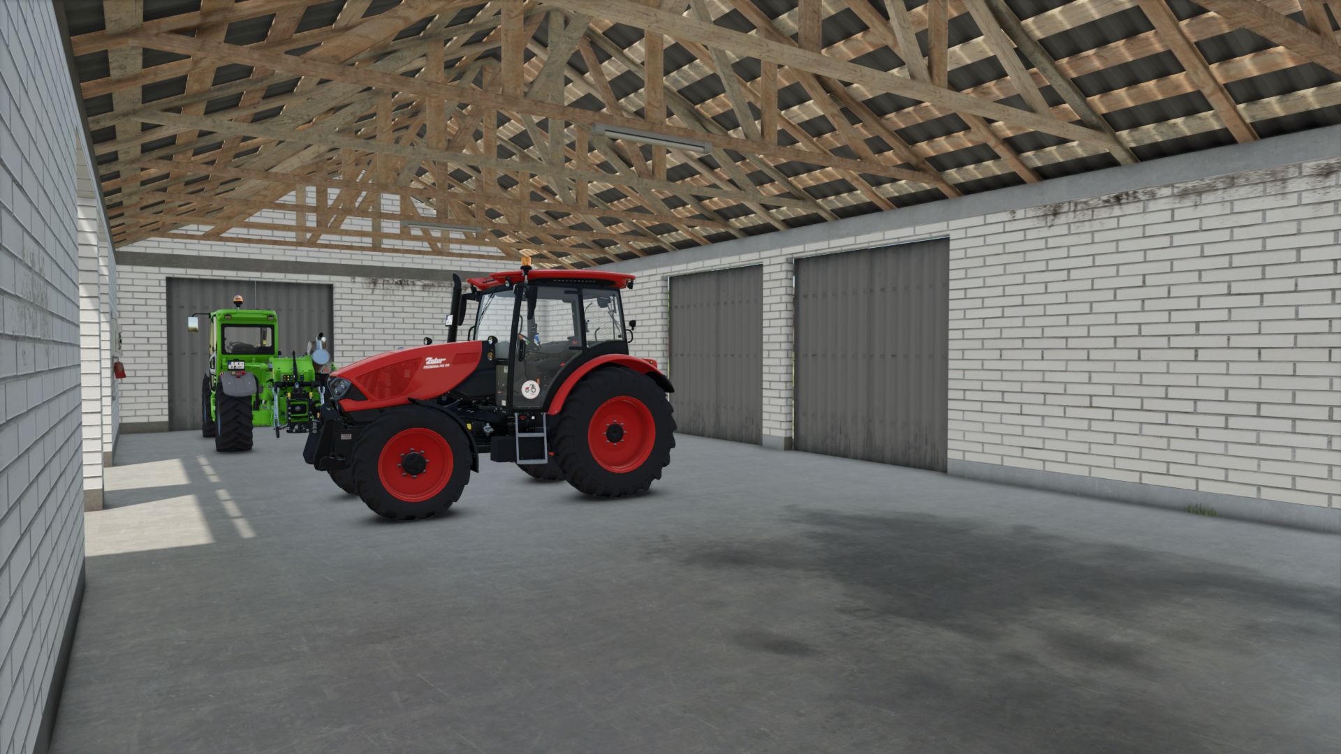 Modern Barn with Garage