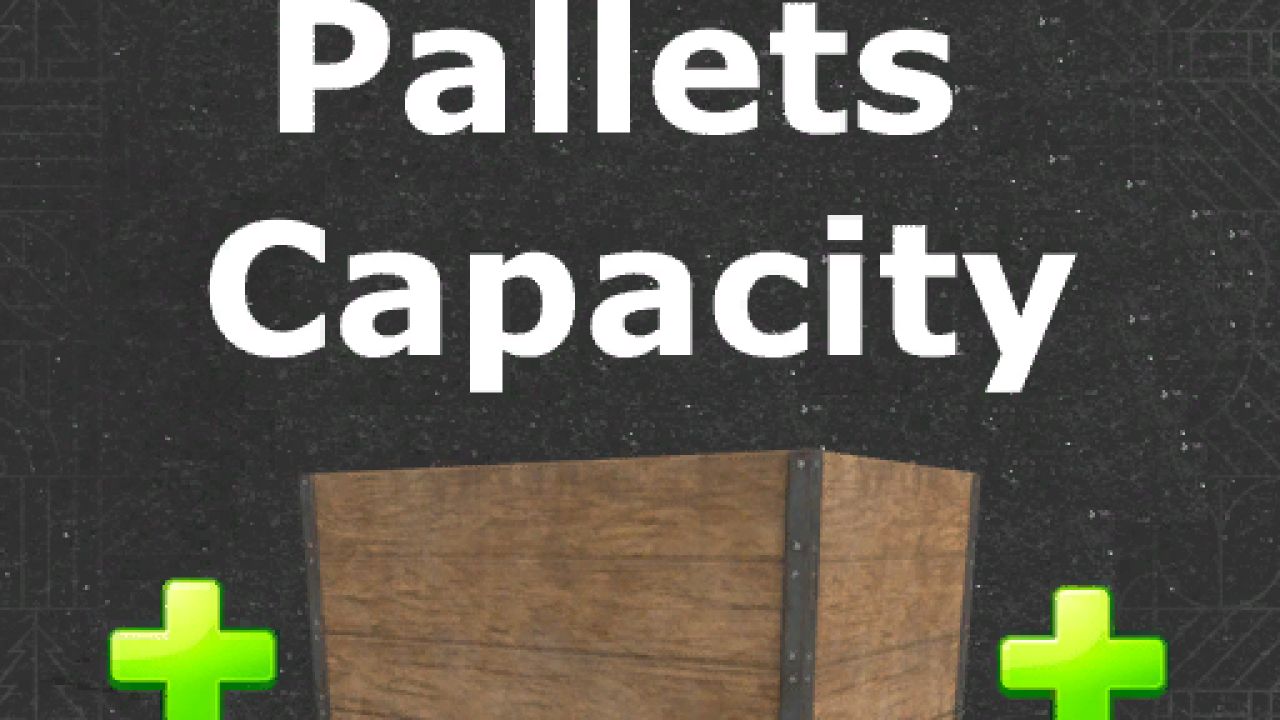 Più capacità dei pallet