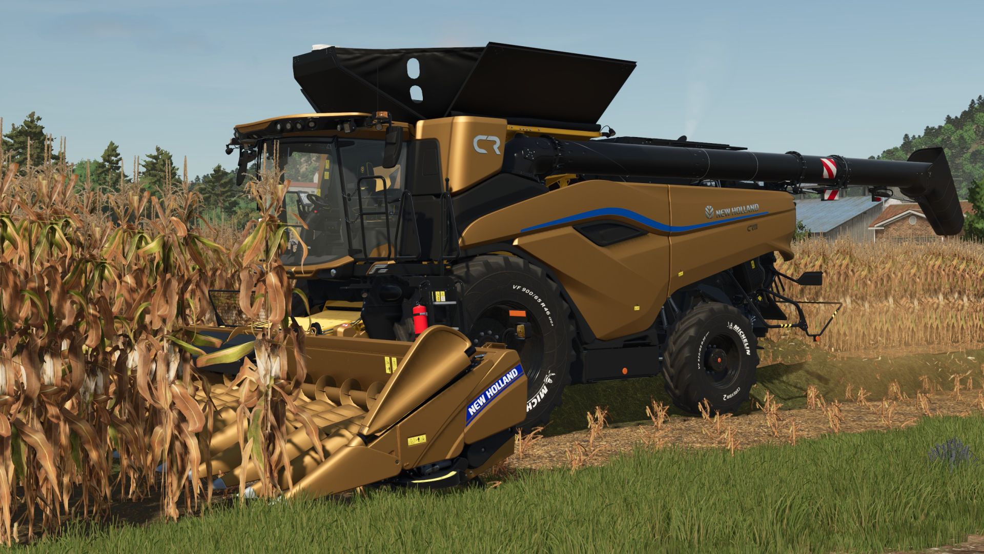 New Holland 980C Header Gold Edition