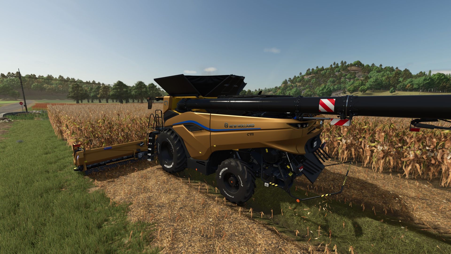 New Holland 980C Header Gold Edition