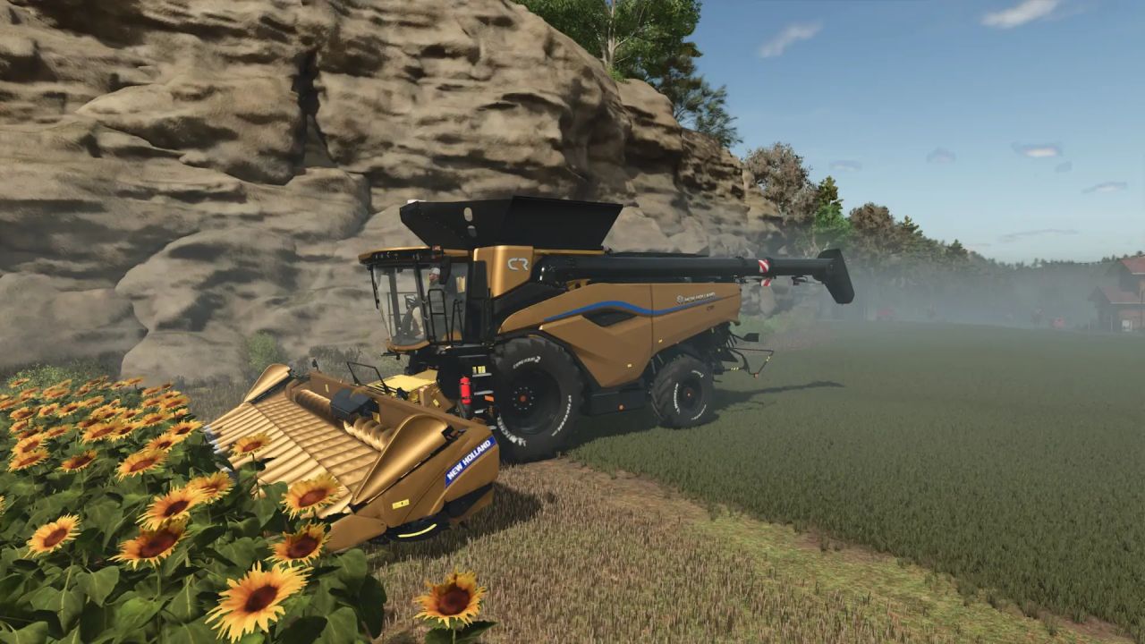 New Holland 980C Header Gold Edition