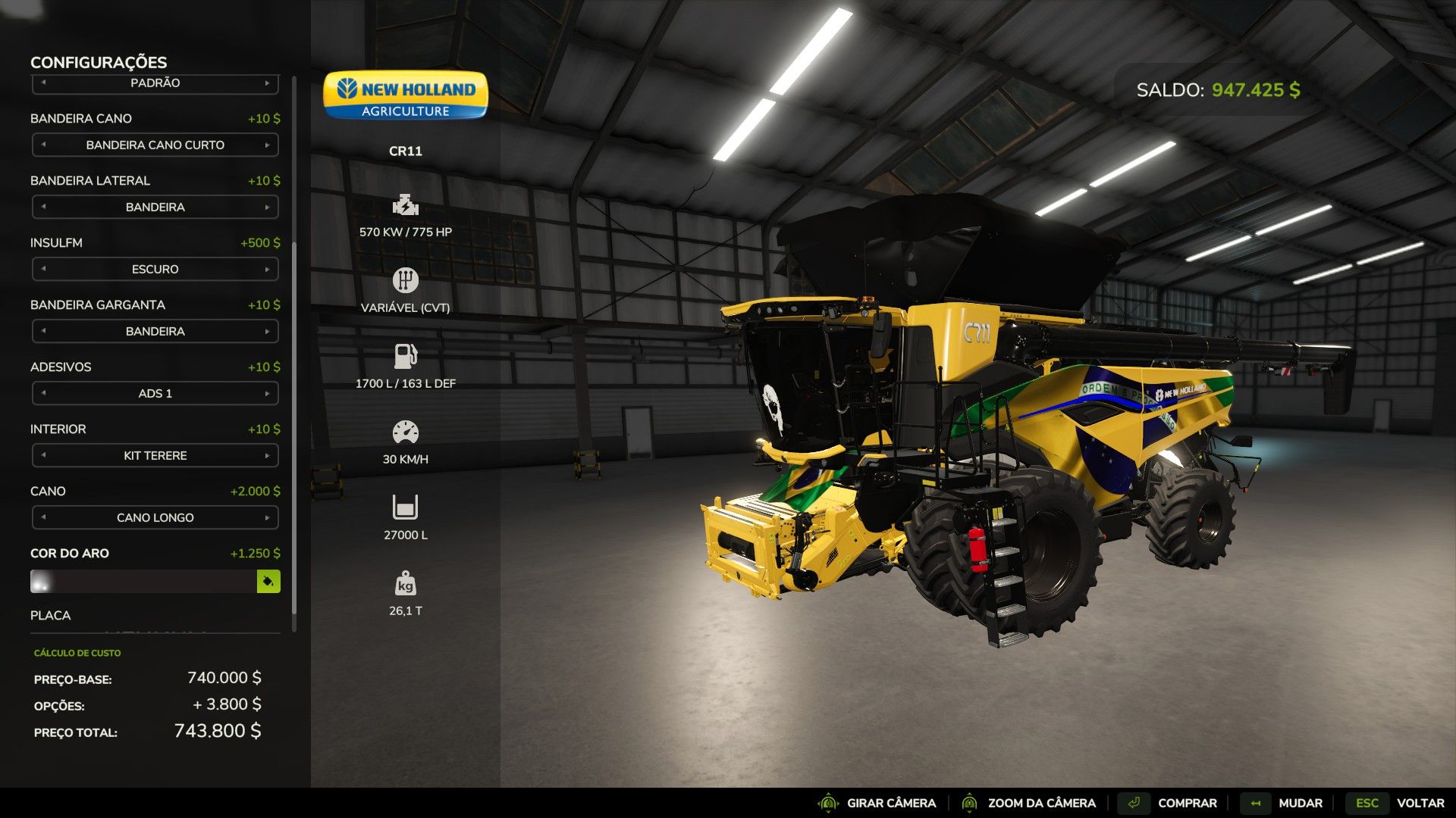 New Holland CR11 BR Edit