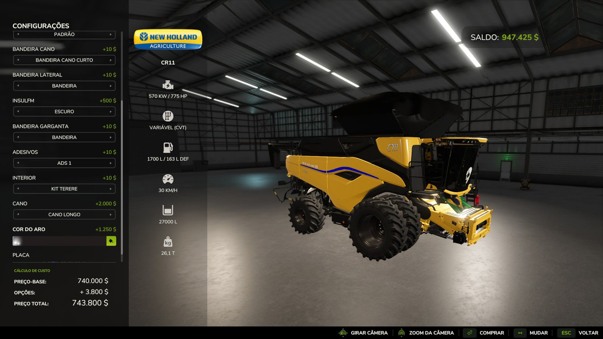 New Holland CR11 BR Edit