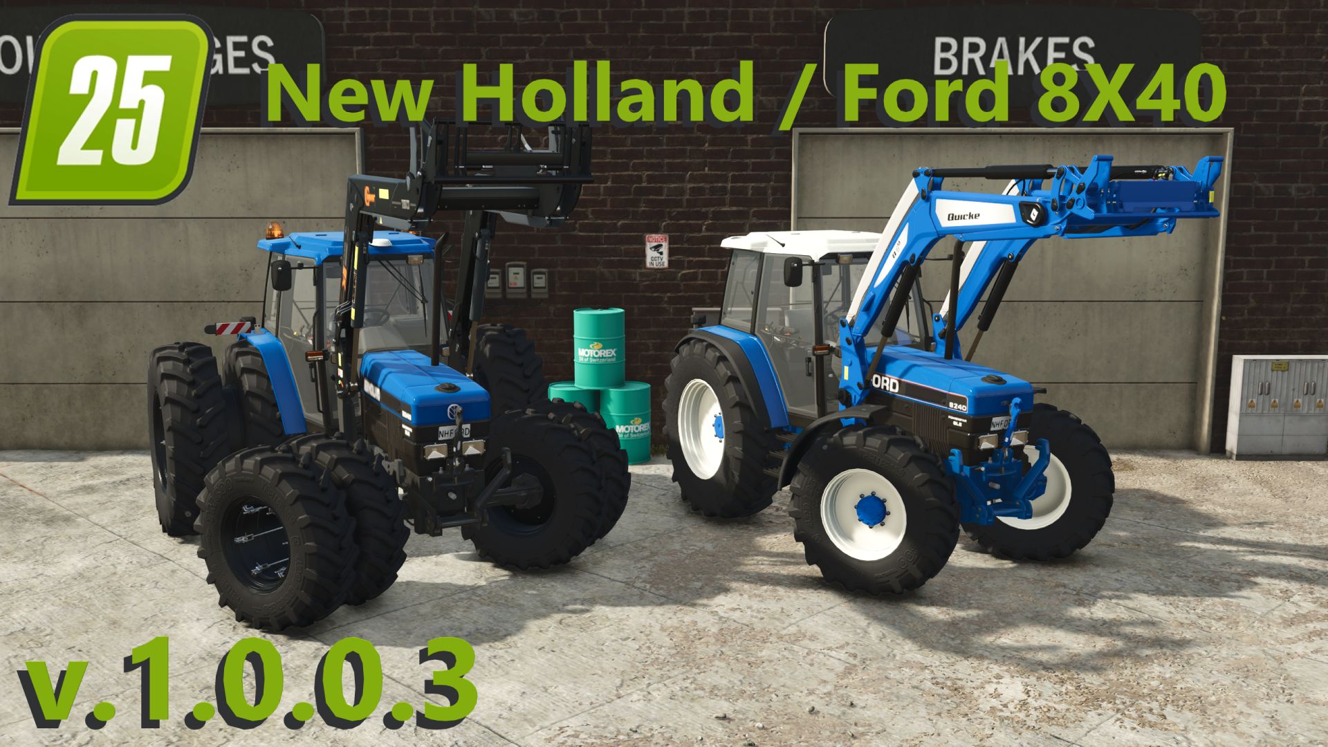 New Holland / Ford 8x40