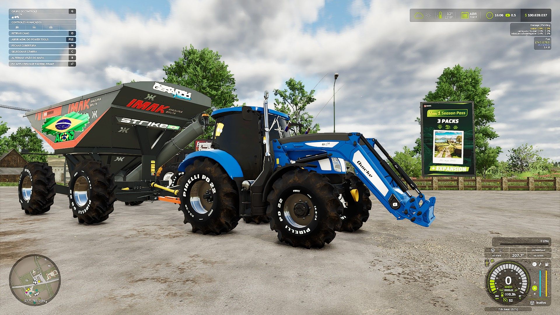 New Holland T6 BR