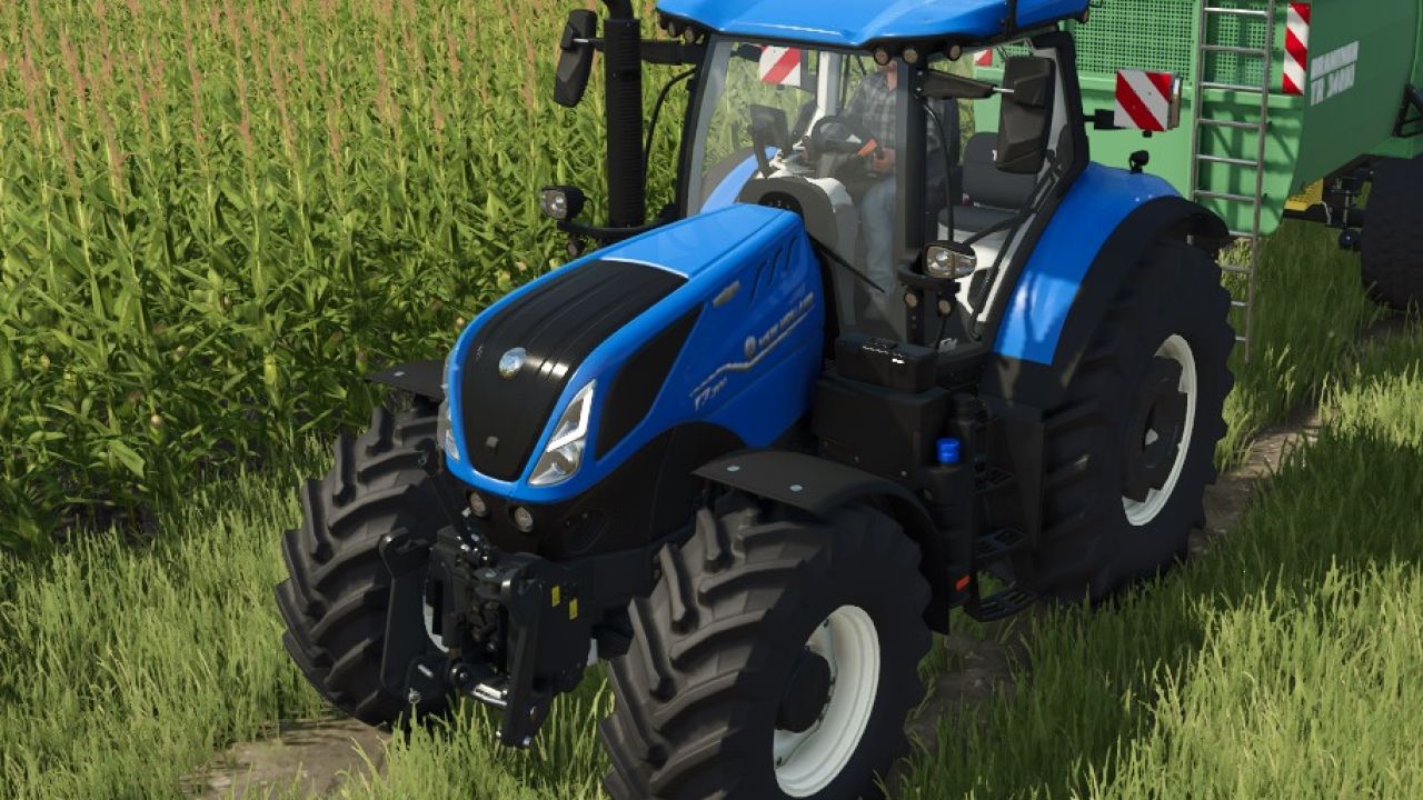 New Holland T7 com turbo e válvula de purga